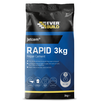 Everbuild Jetcem Rapid Repair Cement - 3kg