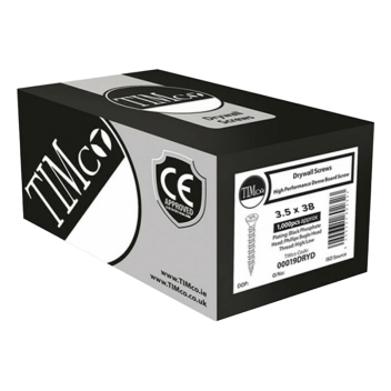 Timco Drywall Fine Thread Screws - 3.5 x 38mm (200pcs)