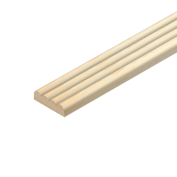 Pine 34mm Reed Moulding - 2.4m