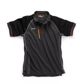 Scruffs Trade Active Polo Graphite - Large