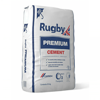 Rugby Premium Grade Cement Plastic Bag - 25kg