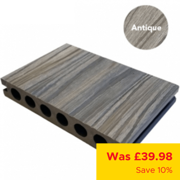 Composite Prime Dual Decking 3.6m - Carbon / Antique