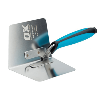 Ox Pro Dry Wall Internal Corner Trowel - 102 x 127mm