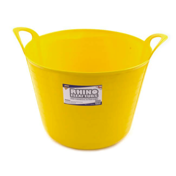 Rhino Flexi Tub Yellow - 40L