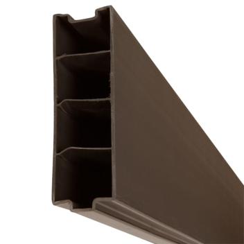 DuraPost Gravel Board  Sepia Brown - 1.83m