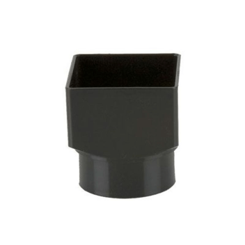 Squarestyle Square To Round Adaptor Black