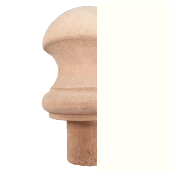 Internal Pine Muchroom Newel Cap