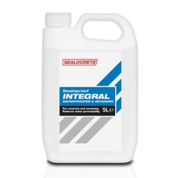 Sealocrete Integral Waterproofer & Retarder - 5L