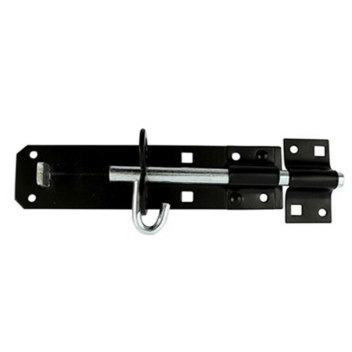 Timco Brenton Padbolt Black - 8\"