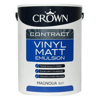 Crown Vinyl Matt Brilliant White - 5L