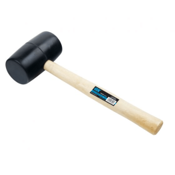 Ox Trade Black Rubber Mallet - 32oz