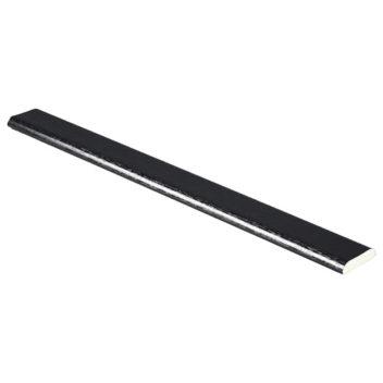 uPVC D Section 28mm - Black