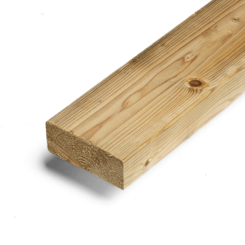 38 x  88mm (1½ x 3½\") Treated Sawn Timber 3.6m Green