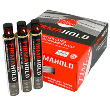 Timco FirmaHold Collated Firmagalv Nails & Fuel Cells - 3.1 x 90/2CFC