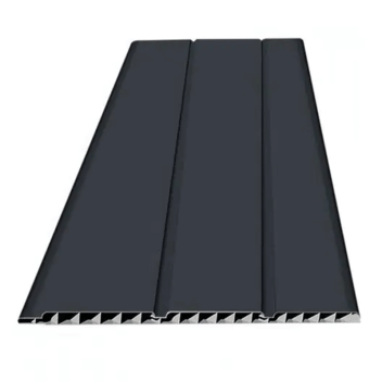 uPVC Hollow Soffit Black - 5M