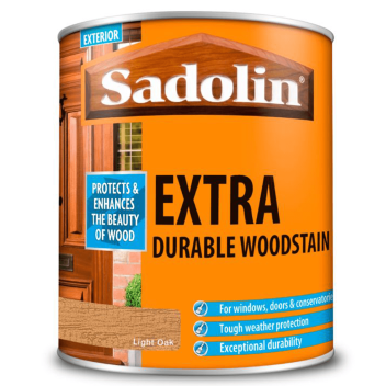 Sadolin Extra Durable Woodstain Light Oak - 1L