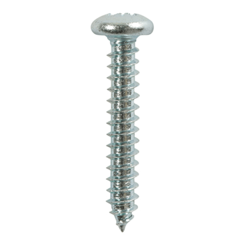 Timco Self-Tapping Pan Head Silver Screws - 6 x ¾\" (18pcs)