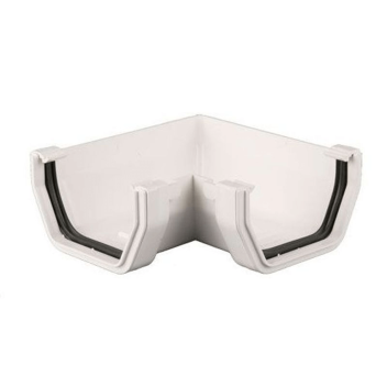 Squarestyle Gutter Angle -  90° White