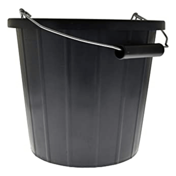 Black Builders Bucket - 3 Gallon