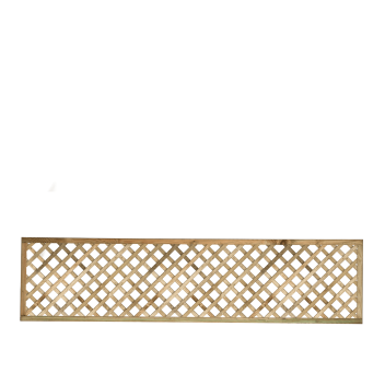 Square Top Diamond Trellis - 1.83 x 0.45m