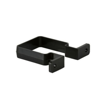 Squarestyle Downpipe Bracket Black