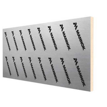 Mannok 100mm PIR Insulation Board - 2.4 x 1.2m (8 x 4\')