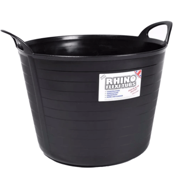 Rhino Flexi Tub Black - 40L