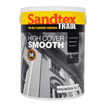 Sandtex Highcover Smooth Magnolia- 5L