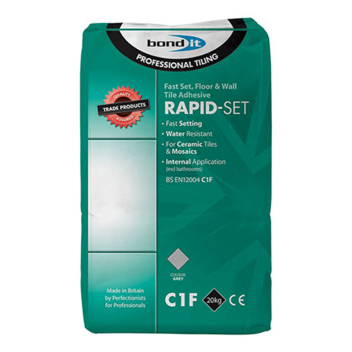 Bond It Rapid Set Tile Adhesive 20kg - Grey