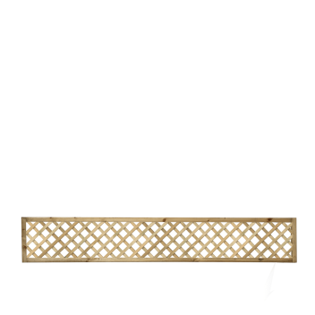 Square Top Diamond Trellis - 1.83 x 0.3m