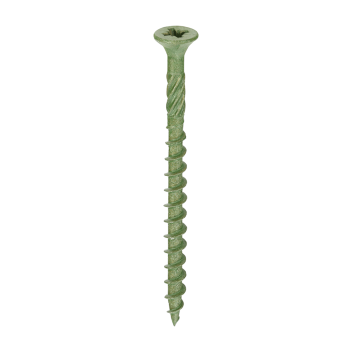 Timco Decking Screws Countersunk Exterior Green - 4.5 x 60mm (1500pcs)