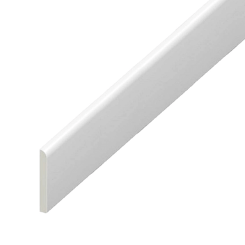 uPVC Round Pencil Make Up White - 65mm x 5m