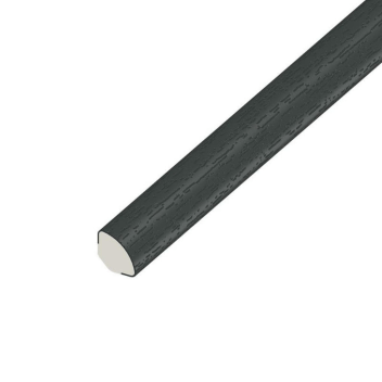 uPVC Quadrant 18mm x 5m- Anthracite Grey