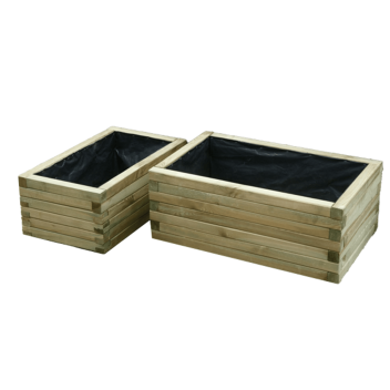 Rectangular Planter Set