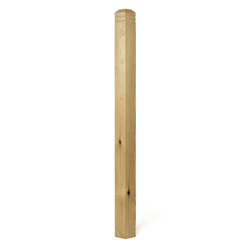 Decking Newel Post Plain - 83 x 1250mm