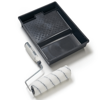 Harris Essentials Walls & Ceilings Roller Set - Twin Sleeve 9\"