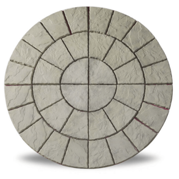 Bowland Stone Cathedral Circle Weathered Moss - 1.8m