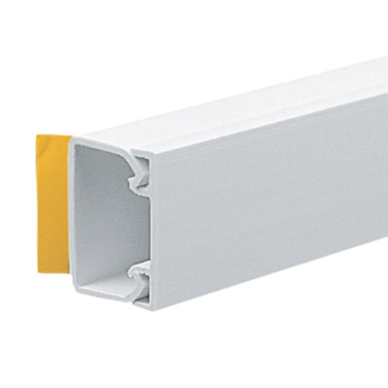 25mm Adhesive Backed Trunking White - 3m