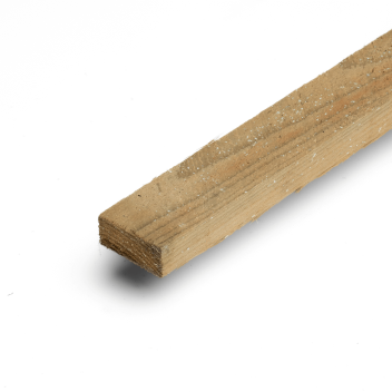 19 x  38mm Treated Sawn Timber Batten 4.5m Green