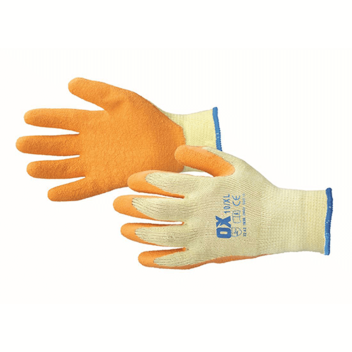 Ox Latex Grip Gloves - Size L