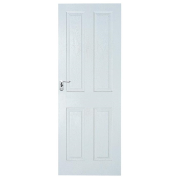 White Grained 4 Panel Moulded Door - W2\'6\" x H6\'6\"