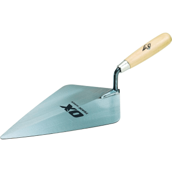 Ox Trade Brick Trowel London Wood Handle - 280mm (11\")