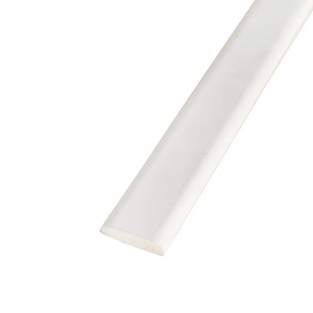 uPVC D Section 28mm - White