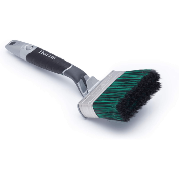 Harris Ultimate Shed & Fence Swan Neck Brush - 4\"