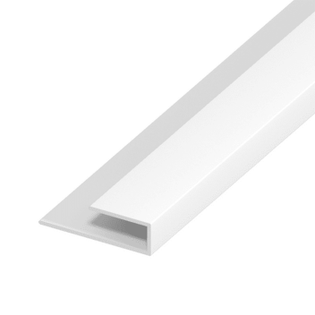 uPVC Soffit Starter Trim 5m - White