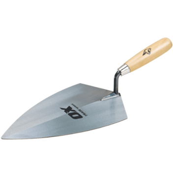 Ox Trade Brick Trowel Philadelphia Wood Handle - 280mm (11\")