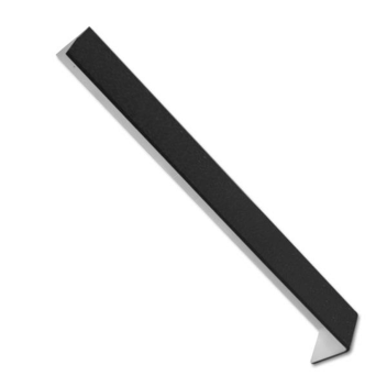 uPVC Square Fascia External Corner 300mm - Black