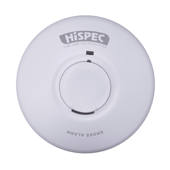 Mains Powered Photoelectric Smoke Alarm - Battery Back Up