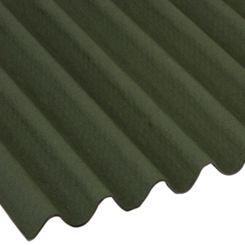 Coroline Bitumen Roof Sheet Green - 2000 x 950mm