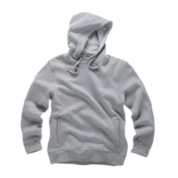 Scruffs Trade Hoodie Grey - Large